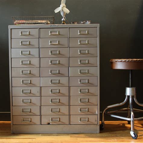 vintage steelmaster 30 drawer cabinet